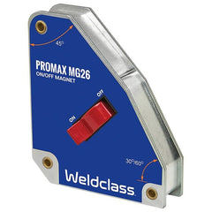 Weldclass - Magnet On/Off PROMAX MG26 150x130x35mm 90/60/30/45DG 65-70kg | WC-01886