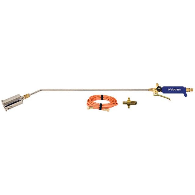 Weldclass - Torch LPG PLATINUM LT40 "Maxflame" Kit - 1000mm Torch With Bottle Adaptor & 3M Hose | WC-02989
