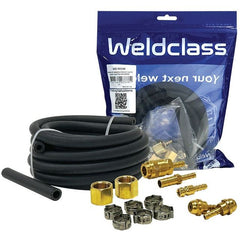 Weldclass - Hose Kit Argon/CO2/Inert (Black) 4m + Fittings Suit most MIG/TIG Welders | WC-03338