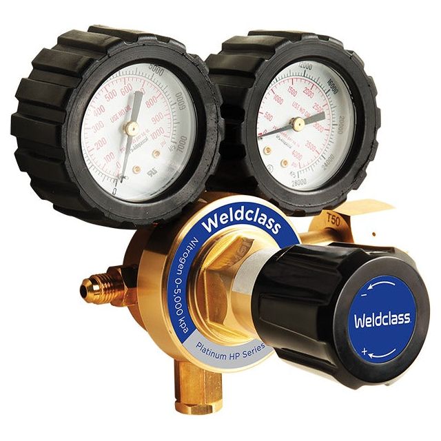 Weldclass - Regulator Nitrogen PLATINUM 0-5,000 Kpa T50 | WC-03401