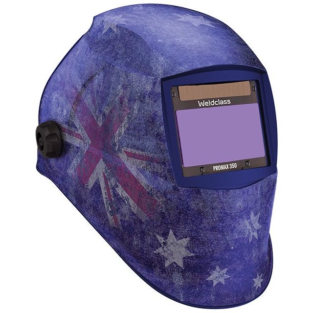 Weldclass - Welding Helmet PROMAX 350 Aussie Graphic *** Replaces / supersedes WC-05314 'Fire Metal' graphic *** | WC-05315