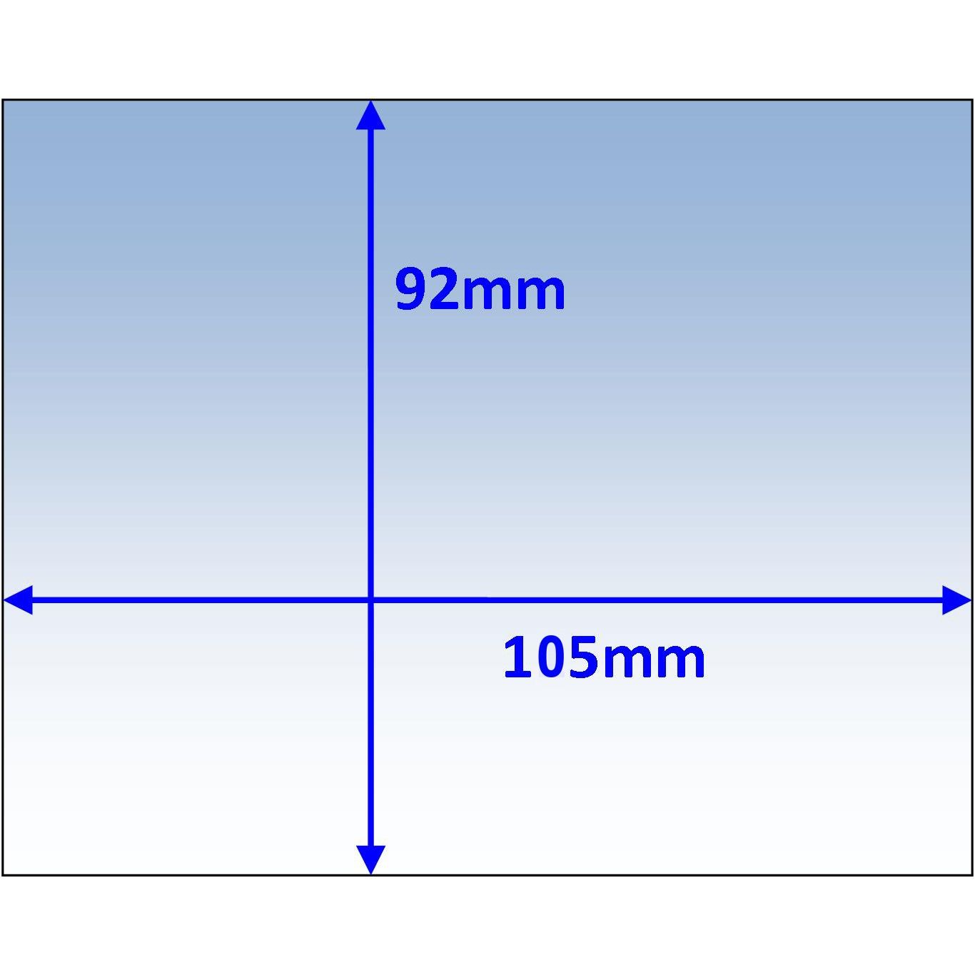 Weldclass - Lens Clear Inner 105x92mm Suit PROMAX 500 Pk5 | WC-05322