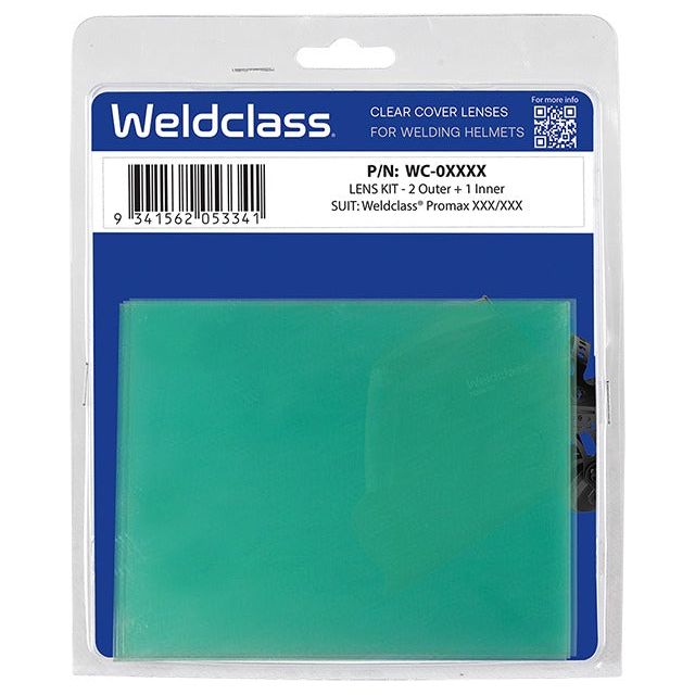 Weldclass - Lens Clear Kit With 2 Outer + 1 Inner Suit PROMAX 350 | WC-05335
