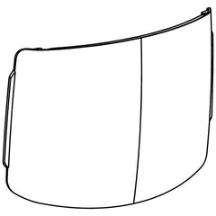 Weldclass - Lens Clear Outer 178x130mm Suit PROMAX 600/650/680/680R Price Per Each (Supplied In Boxes Of 20) | WC-05352