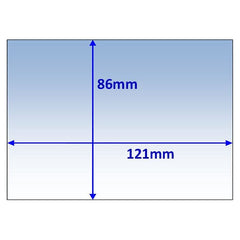 Weldclass - Lens Clear Inner 121x86mm Suit PROMAX 680/680R/850R Pk5 | WC-05357