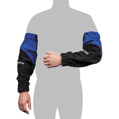 Weldclass - Sleeves Leather/FR Black/Blue PROMAX SL4 (Per Pair) | WC-05375
