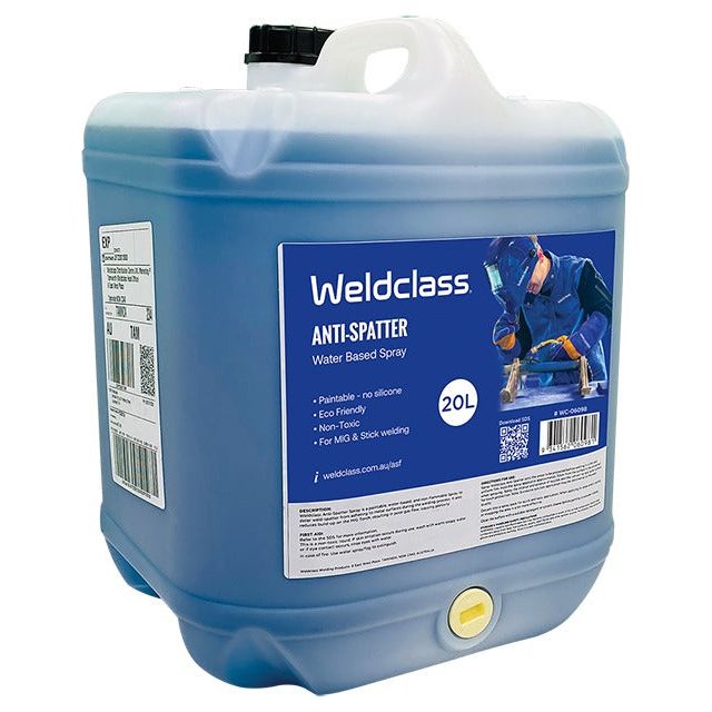 Weldclass - Anti-Spatter Fluid H/Duty Concentrate 20L | WC-06098