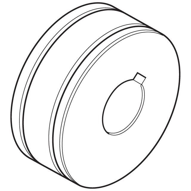 Weldclass - Drive Roller D30x10xW10 (Keyed Centre) FC0.9/1.2 Suit 180MST, 200MST | WC-06228