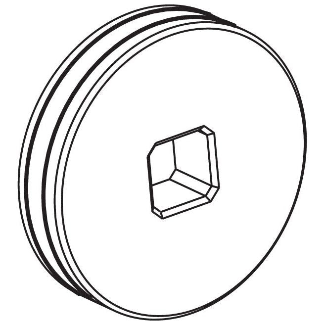 Weldclass - Drive Roller D30x7Sq (Square Centre) V0.6/0.8-0.9 Suit 155M, 175MST, 210MST | WC-06422