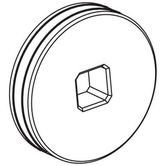 Weldclass - Drive Roller D30x7Sq (Square Centre) V0.6/0.8-0.9 Suit 155M, 175MST, 210MST | WC-06422