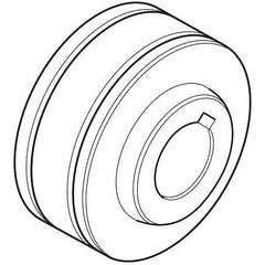 Weldclass - Drive Roller D30x10xW18 (w/ Boss, Keyed Centre) V0.6/0.8 Suit 220MP, 250MST | WC-06438