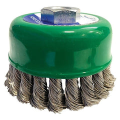 Weldclass - Wire Brush Cup Twist-Knot 92mm Opti-5 M14x2 Stainless-Steel | WC-06463