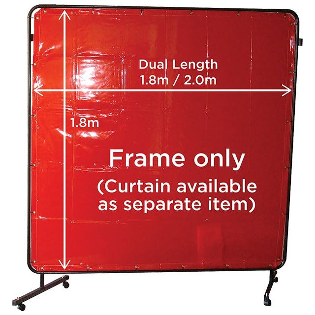 Weldclass - Curtain Frame Only Dual Length Suit 1.8x1.8m/1.8x2.0m Curtains/Blankets | WC-06469