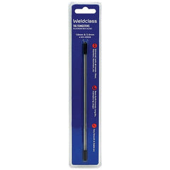 Weldclass - TIG Tungsten PLATINUM RE4 (Purple Tip) Suit All Metals Blister Pack 1Pc 1.6mm & 1Pc 2.4mm | WC-06509
