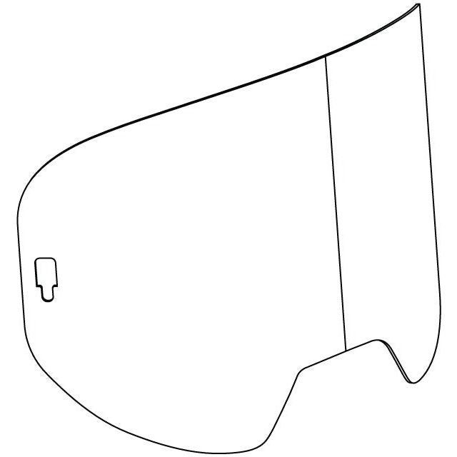 Weldclass - Lens Clear Grinding Visor 220x120mm Suit PROMAX 850R Pk5 | WC-06709