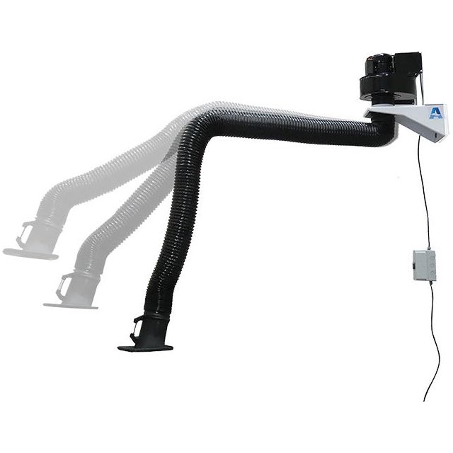 Weldclass - Fume Extractor ALLCLEAR FA25 Wall-Mount Fan + 3m Arm Package | WC-FA253M