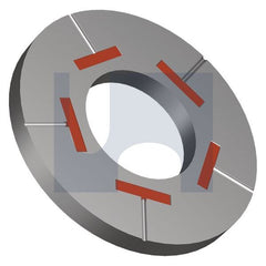Hobsons - M20 x 46.0 x 3.8 Mechanical Galvanised Astm F959M / Class 8.8 Durasquirt Dti Washer (Pack Of 100)