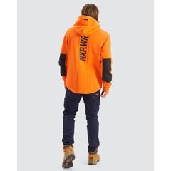 NXP.WRK - Blueprint Dual Curved Hoodie - Work Orange | NPWHS02-WORG