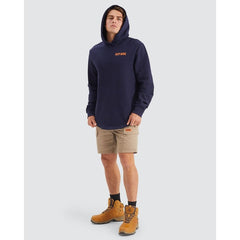 NXP.WRK - Blueprint Dual Curved Hoodie - True Navy | NPWHS02-TNVY