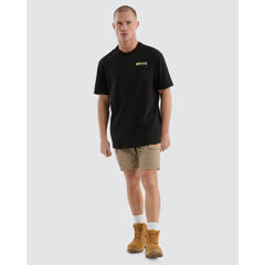 NXP.WRK - Concept Relaxed T-Shirt - Black/Yellow | NPWTS04-BLKR