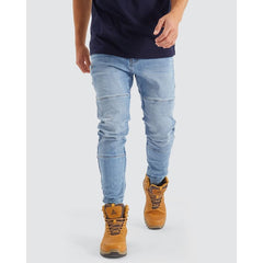 NXP.WRK - Scope Slim Fit Pant - Mid Blue | NPWJ001-D-MIDB