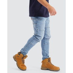 NXP.WRK - Scope Slim Fit Pant - Mid Blue | NPWJ001-D-MIDB