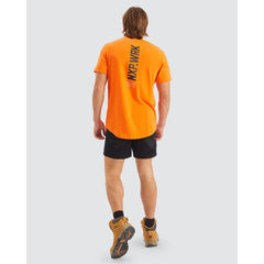 NXP.WRK - Blueprint Dual Curved T-Shirt - Work Orange | NPWTS02-WORG