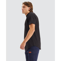 NXP.WRK - Blueprint Dual Curved T-Shirt - Solid Black | NPWTS02-SBLK