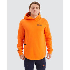 NXP.WRK - Blueprint Dual Curved Hoodie - Work Orange | NPWHS02-WORG