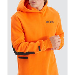 NXP.WRK - Blueprint Dual Curved Hoodie - Work Orange | NPWHS02-WORG