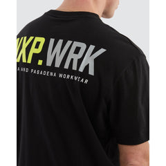 NXP.WRK - Concept Relaxed T-Shirt - Black/Yellow | NPWTS04-BLKR