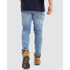 NXP.WRK - Scope Slim Fit Pant - Mid Blue | NPWJ001-D-MIDB
