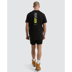 NXP.WRK - Blueprint Dual Curved T-Shirt - Black/Yellow | NPWTS02-BLKY