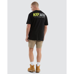 NXP.WRK - Concept Relaxed T-Shirt - Black/Yellow | NPWTS04-BLKR
