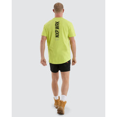 NXP.WRK - Blueprint Dual Curved T-Shirt - Bright Yellow | NPWTS02-BTYL