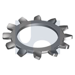Hobsons - M3 x 6.0 x 0.4 304 Stainless Din 6797 Type A / A2 Lock Washer External Tooth (Pack Of 500)