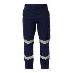 Worksense - Pant Boomerang Taped Cargo Cot Mid Wt Ast Navy 92 Stout | CW0008315NNS092