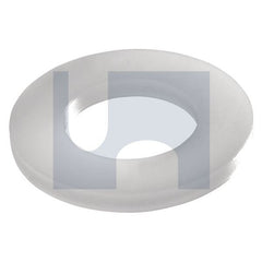 Hobsons - #10 x x3/8x1/32 NYLON NATURAL HEC / NYLON FLAT RND WASHER - IMPERIAL | QN0101 (Pack of 200)