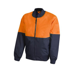 Worksense - WS 2Tone Recycled Polyester Flying Jacket Orange/Navy Size XL | WS0006520ONR1XL