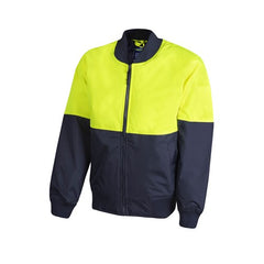 Worksense - WS 2Tone Recycled Polyester Flying Jacket Yellow/Navy Size Medium | WS0006520YND00M