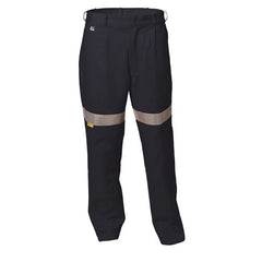 Worksense - Trouser Cot Hvy Wt Ast Taped Navy 102 Stout | WS0008331NNS102
