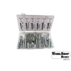 Work Shop Buddy 56pc Clevis & Hitch Pin Kit - (5/16x2 - 1-3/4x0.125) | FD-6075