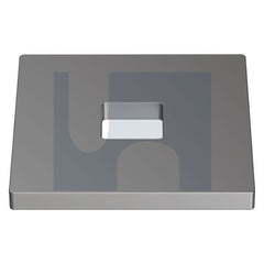 Hobsons - M12 x 50 x 5 Hot Dip Galvanised Hec / Mild Steel Square Washer Square Hole (Pack Of 100)