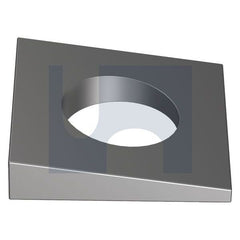 Hobsons - M36 x 57.15 x 57.15 Hot Dip Galvanised As1252:2016 / 33-41Hrc Taper Washer - 8 Deg Square (Pack Of 100)