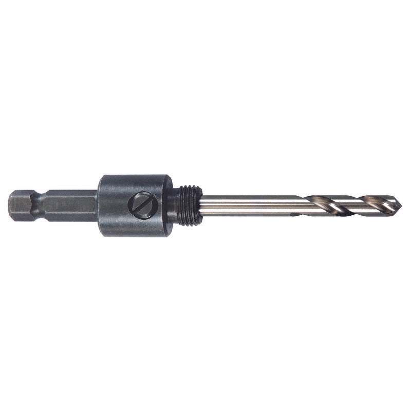 Starrett - Arbor W/CT Pilot Drill  For 3/8in Chuck  Saws 9/16in-1-3/16in | XA1
