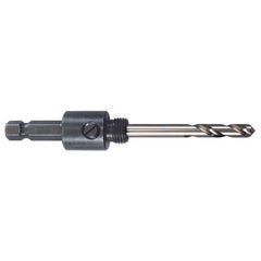 Starrett - Arbor W/CT Pilot Drill  For 3/8in Chuck  Saws 9/16in-1-3/16in | XA1