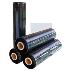 Hobsons - 25 - Um x 400mm 500mm Pla Shrink Wrap 25Um - Black | XSWB50025400