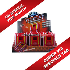 Power DC - Tomcat 2X3W Cob Switch Light Alarm Inc Batt | XT072