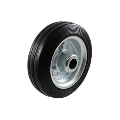 EHI - 100mm Black Rubber Wheel Roller Bearing 50kg Capacity | Y15R100