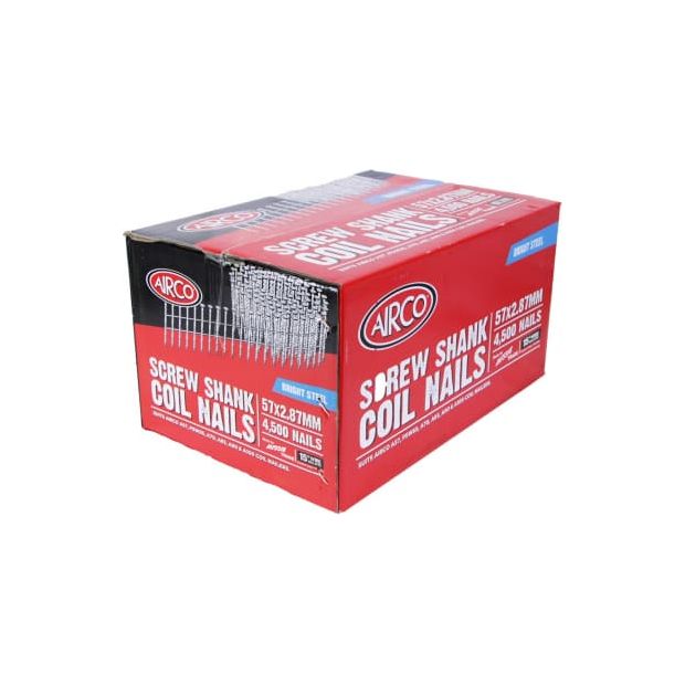 Airco -  Ac57S287-Screw Shank Dp Coil Nails. Ctn Qty: 4.500 | YA57284